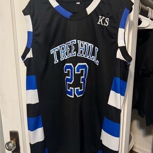 Tree Hill 23 Black and Blue Jersey